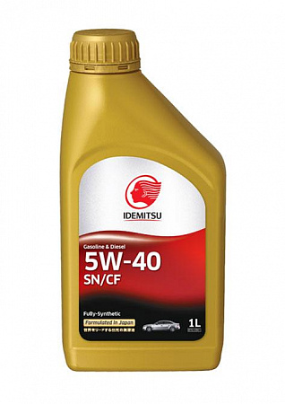 

Моторное масло Idemitsu синтетическое Fully-Synthetic Sn/Cf 5w40