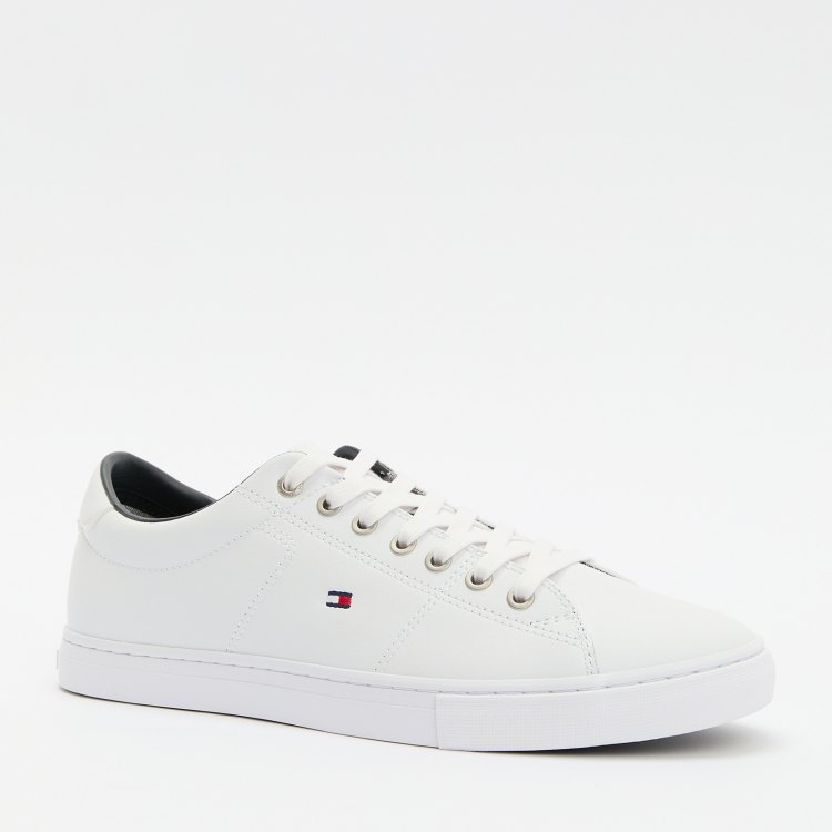 

Кеды мужские Tommy Hilfiger FM0FM02157 белые 43 EU, Белый, FM0FM02157