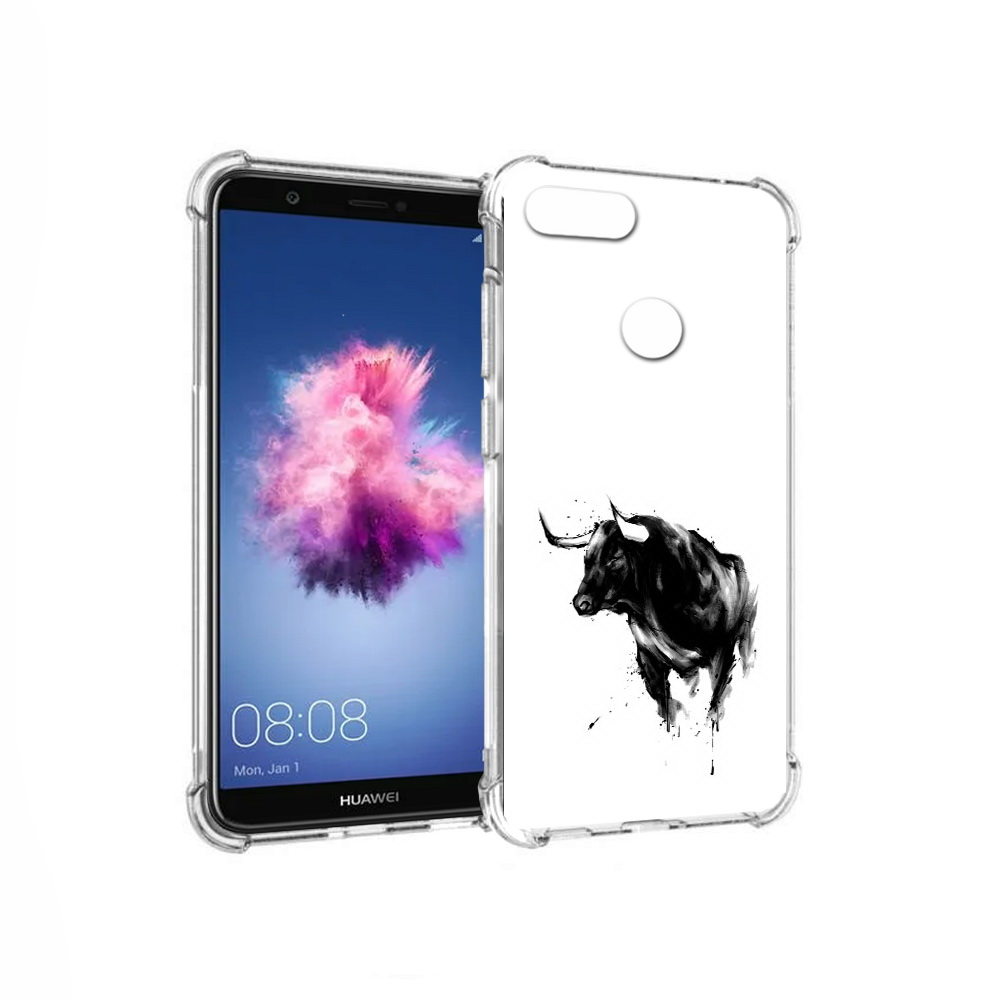 

Чехол MyPads Tocco для Huawei P Smart бык (PT99436.32.254), Прозрачный, Tocco
