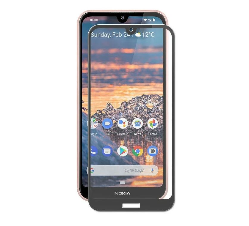 

Защитное стекло Liberty Project для Nokia G20 Thin Frame 0.33mm 2.5D 9H Black 0L-00051206, Nokia G20