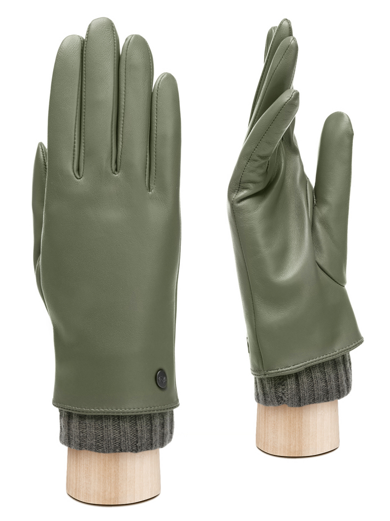 

Перчатки женские Labbra LB-2405 зеленые, Зеленый, LB-2405