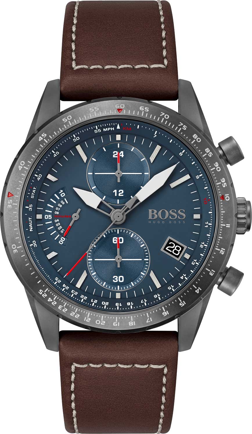 

Наручные часы мужские HUGO BOSS 1513852 коричневый, 1513852