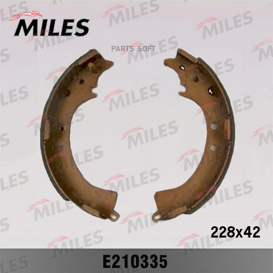 

Тормозные колодки Miles E210335