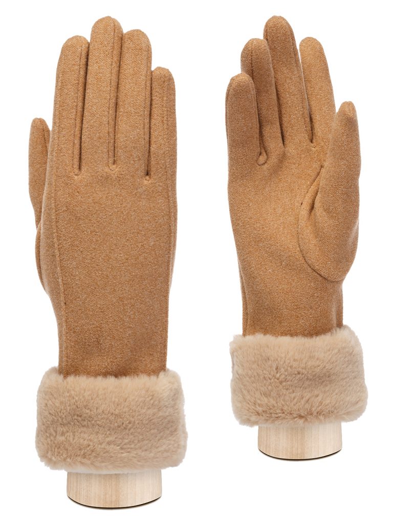 

Перчатки женские Labbra LB-CP-123 бежевые, Бежевый, LB-CP-123