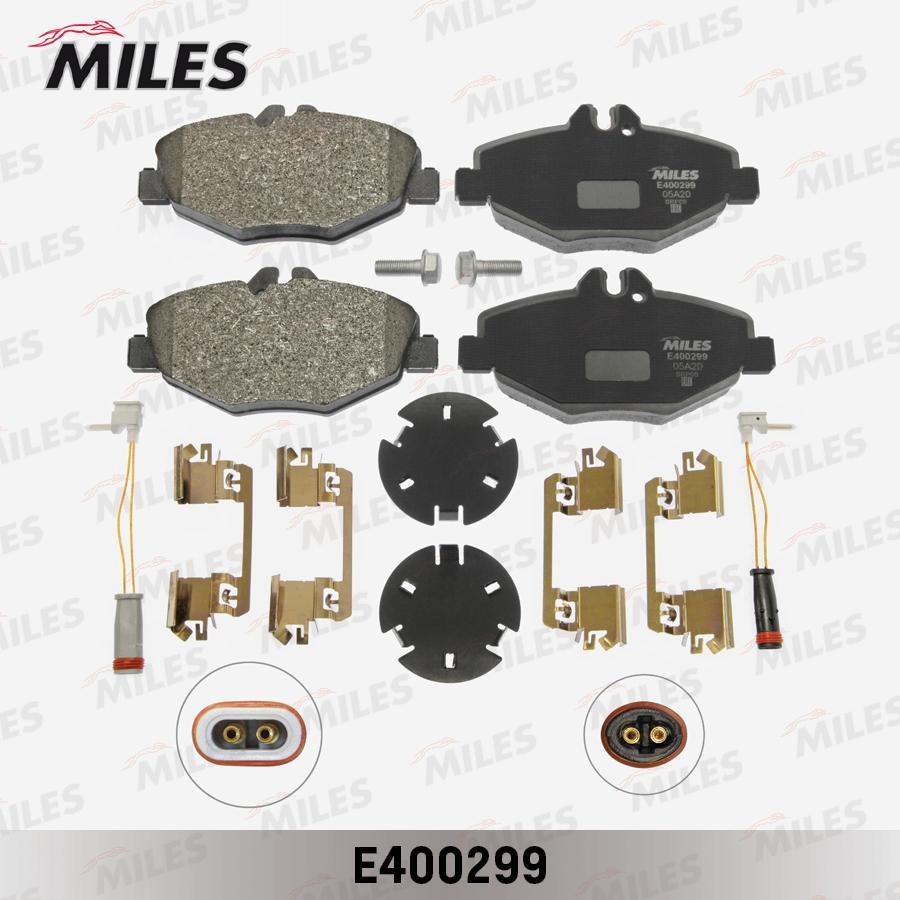 

Тормозные колодки Miles E400299