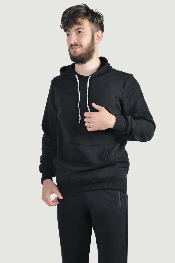 

Худи мужское Terapi Giyim 23617 черное 2XL (доставка из-за рубежа), Черный, 23617