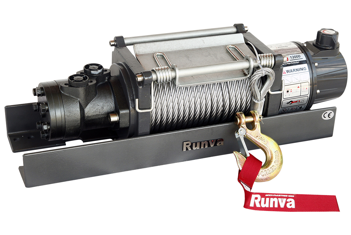 

RUNVA Лебёдка гидравлическая Runva 12000 lbs 5443 кг