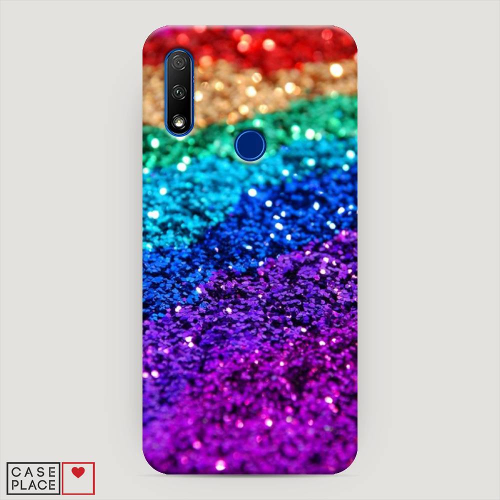 

Чехол Awog "Блестящая радуга рисунок" для Huawei P Smart Z, 69420-2