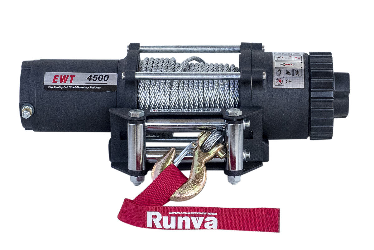 RUNVA Лебёдка электрическая 12V Runva 4500A lbs