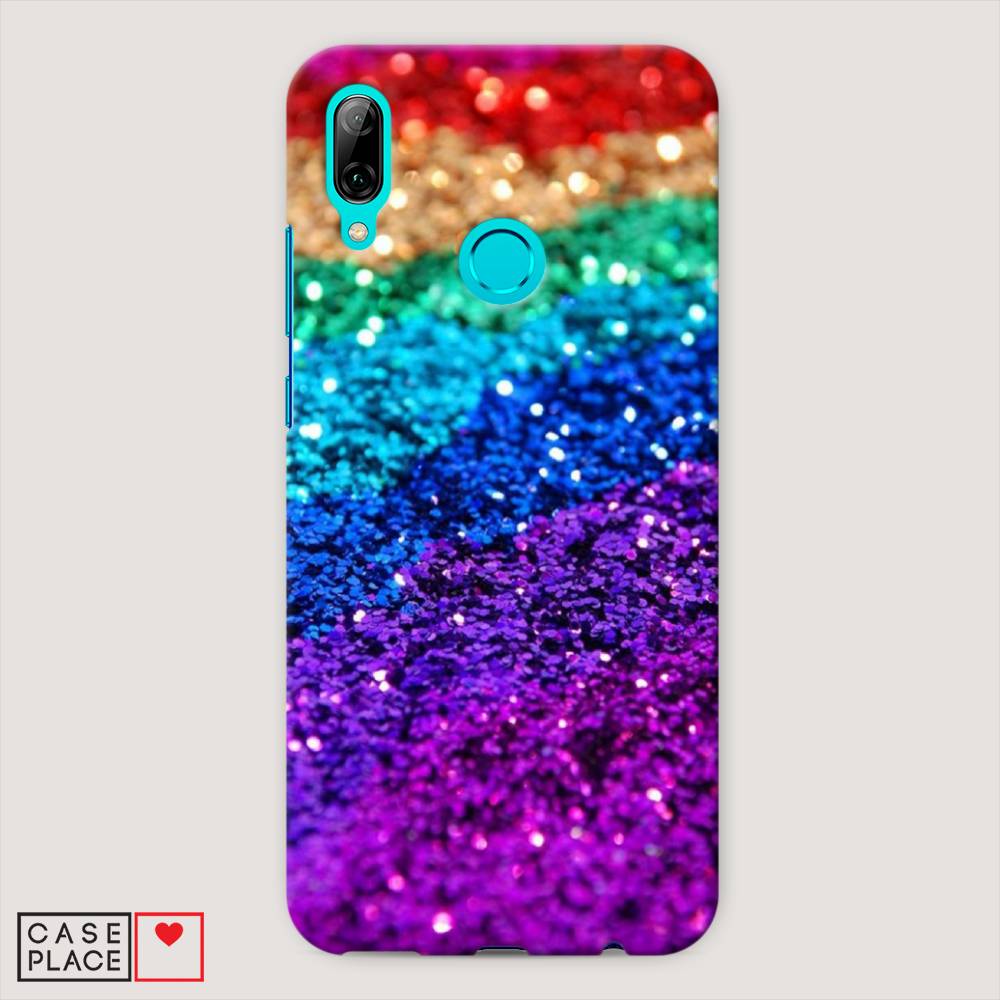 

Чехол Awog "Блестящая радуга рисунок" для Huawei P Smart 2019, 67220-2