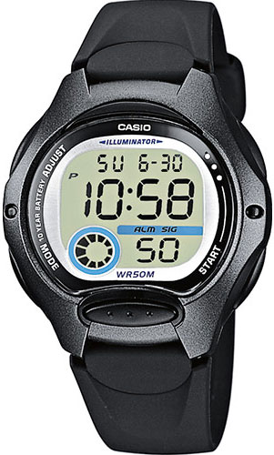 фото Наручные часы женские casio lw-200-1bveg