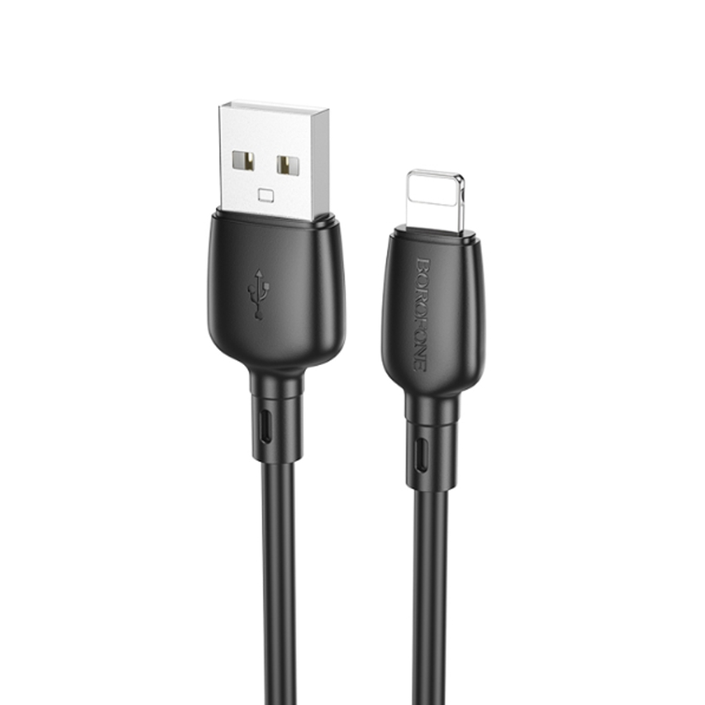 

Кабель Borofone BX93 Super USB - Lightning, 3 А, 1 м, черный, BX93 Super