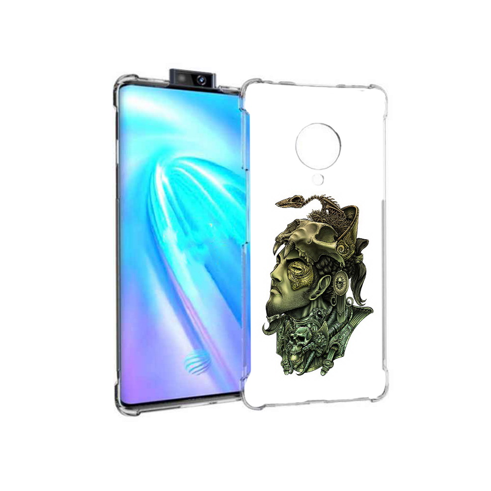 

Чехол MyPads Tocco для Vivo NEX 3 бронзовый воин (PT136035.381.248), Прозрачный, Tocco