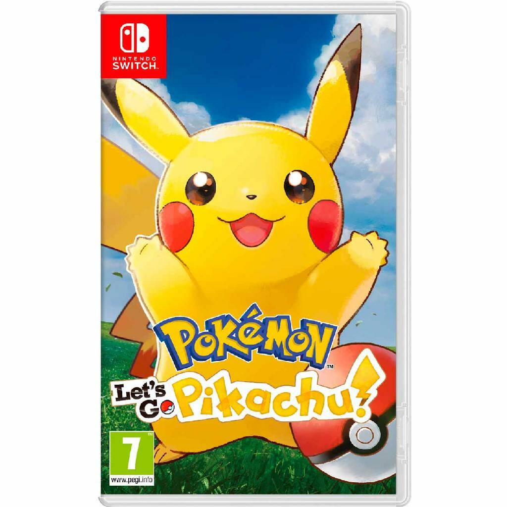 

Игра Nintendo Switch на картридже Pokemon: Let's Go, Pikachu!, Pokemon: Let's Go, Pikachu!