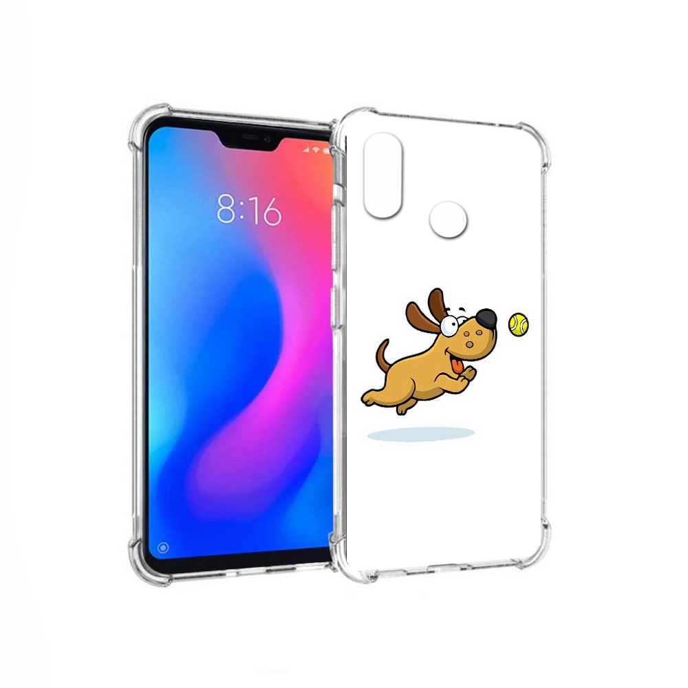

Чехол MyPads Tocco для Xiaomi Redmi 6 Pro пёсик (PT113887.306.563), Прозрачный, Tocco