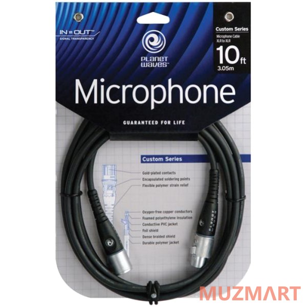 

Микрофонный шнур Planet Waves PW-M-10 3,05 м