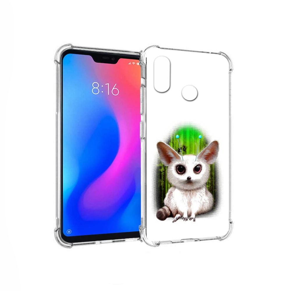 

Чехол MyPads Tocco для Xiaomi Redmi 6 Pro пушистое животное (PT113887.306.560), Прозрачный, Tocco