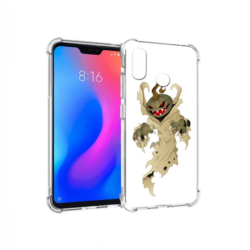

Чехол MyPads Tocco для Xiaomi Redmi 6 Pro призрак хэллоуина (PT113887.306.555), Прозрачный, Tocco