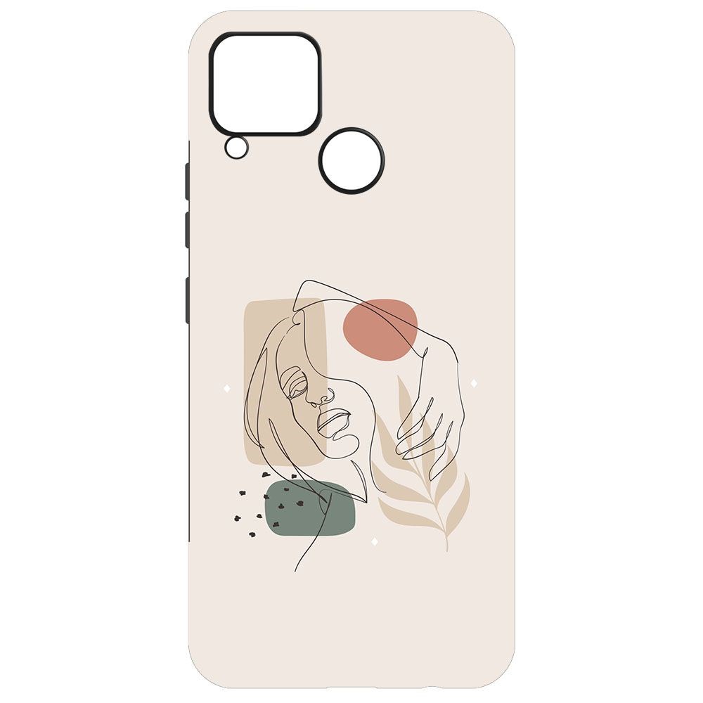 

Чехол-накладка Krutoff Soft Case Грациозность для Realme C15 черный