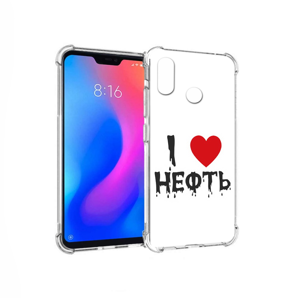

Чехол MyPads Tocco для Xiaomi Redmi 6 Pro нефть (PT113887.306.522), Прозрачный, Tocco