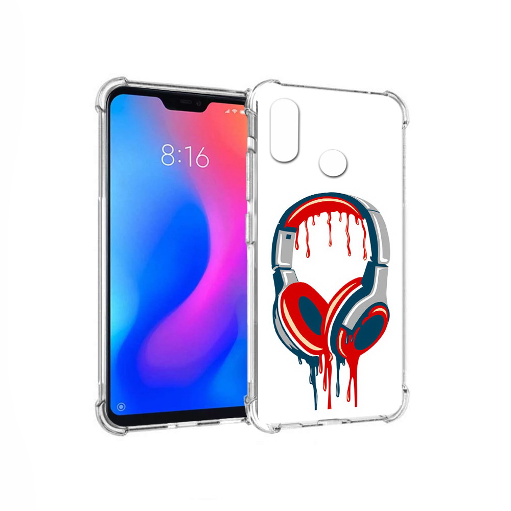 

Чехол MyPads Tocco для Xiaomi Redmi 6 Pro не делай громко (PT113887.306.517), Прозрачный, Tocco
