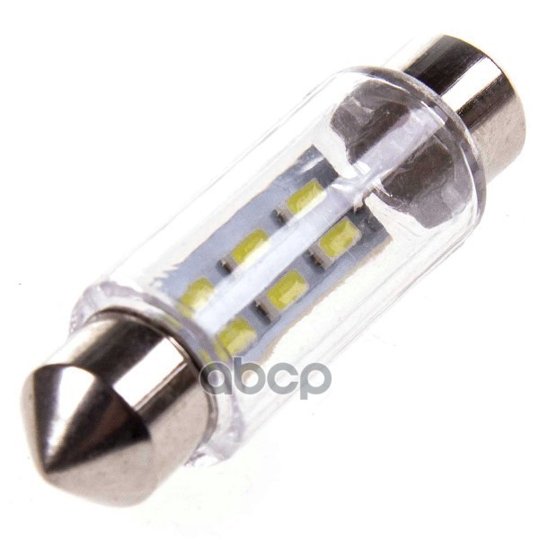 

Автолампа Диод T11(C5w) 12v 6 Smd Диодов 1-Конт 39мм Белая Skyway Cалон,Номер Skyway S0820