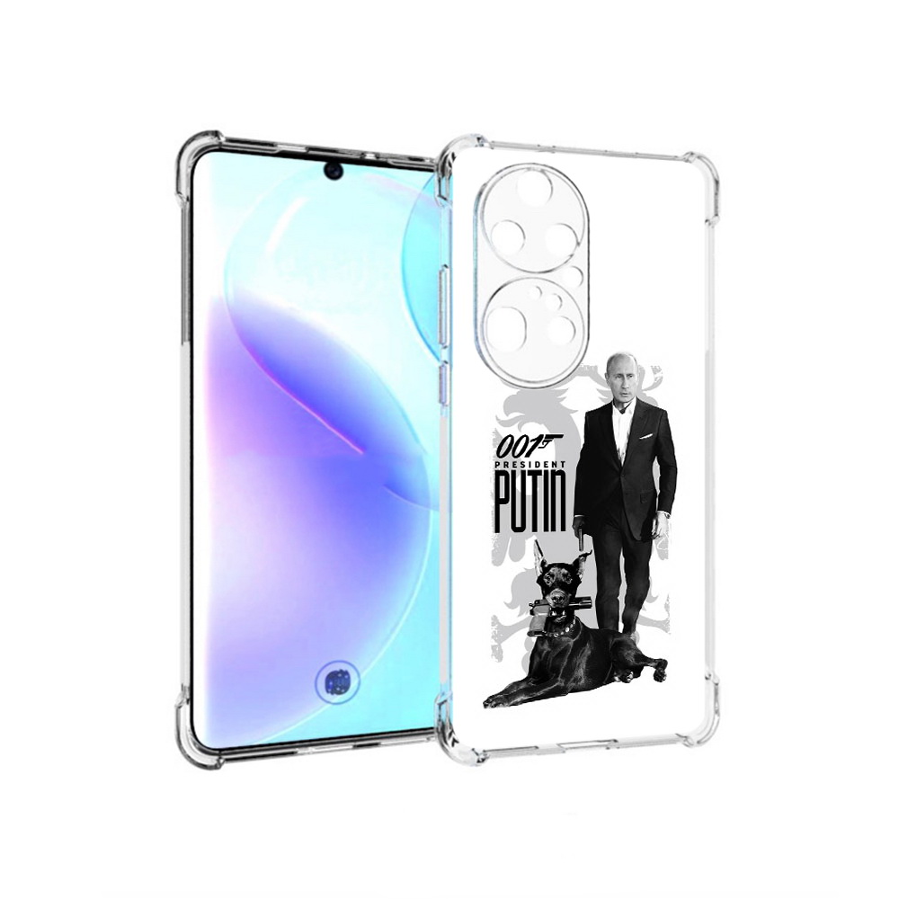 

Чехол MyPads Tocco для Huawei P50 Pro 001, Прозрачный, Tocco
