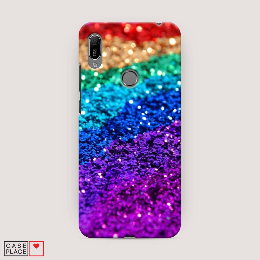 

Чехол Awog "Блестящая радуга рисунок" для Honor 8A (8A Pro/Prime)