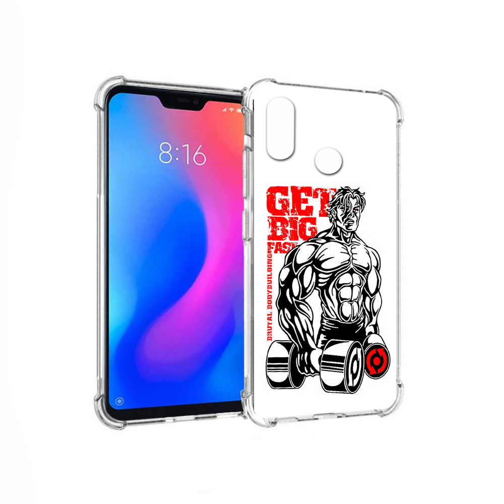 

Чехол MyPads Tocco для Xiaomi Redmi 6 Pro накаченное тело (PT113887.306.495), Прозрачный, Tocco