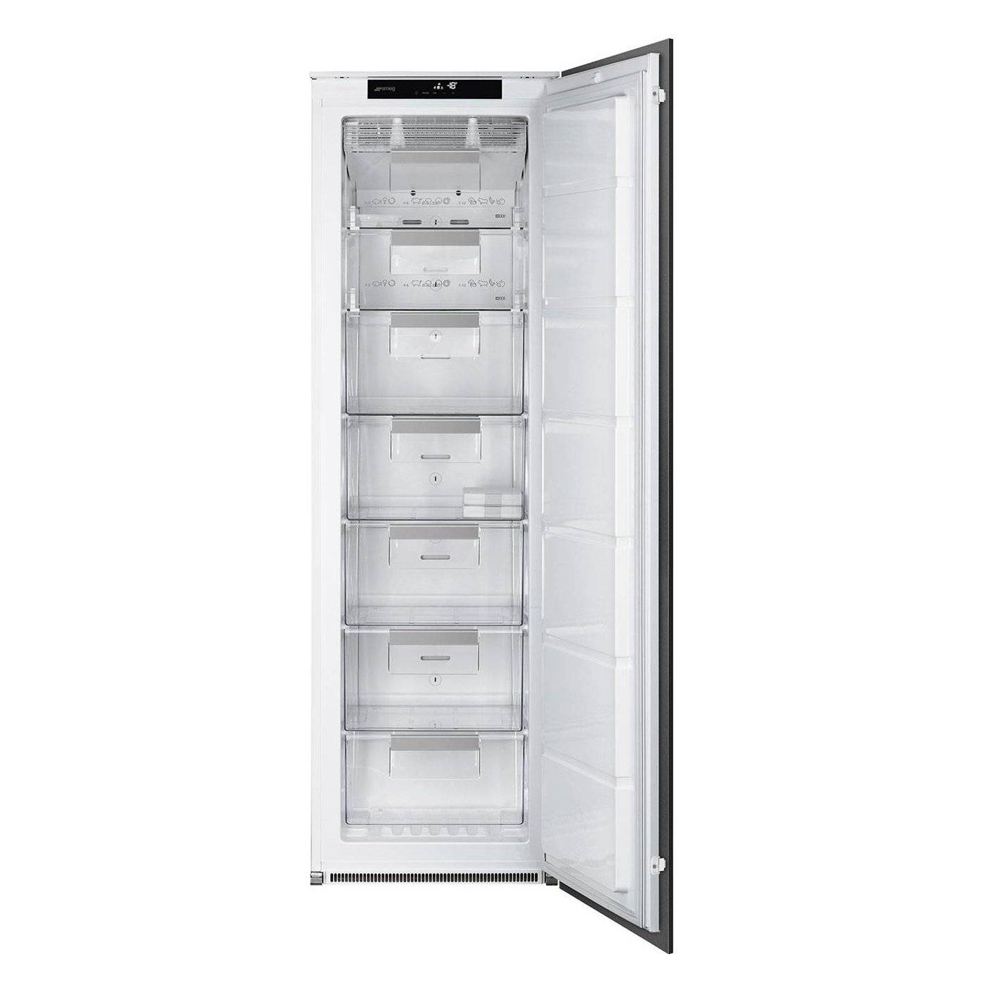 Встраиваемый холодильник Smeg S8F174NE белый окно пластиковое пвх veka одностворчатое 1100x700 мм вxш поворотное однокамерный стеклопакет белый белый