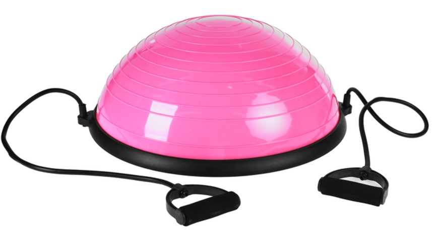 Полусфера балансировочная Bosu 2 pink