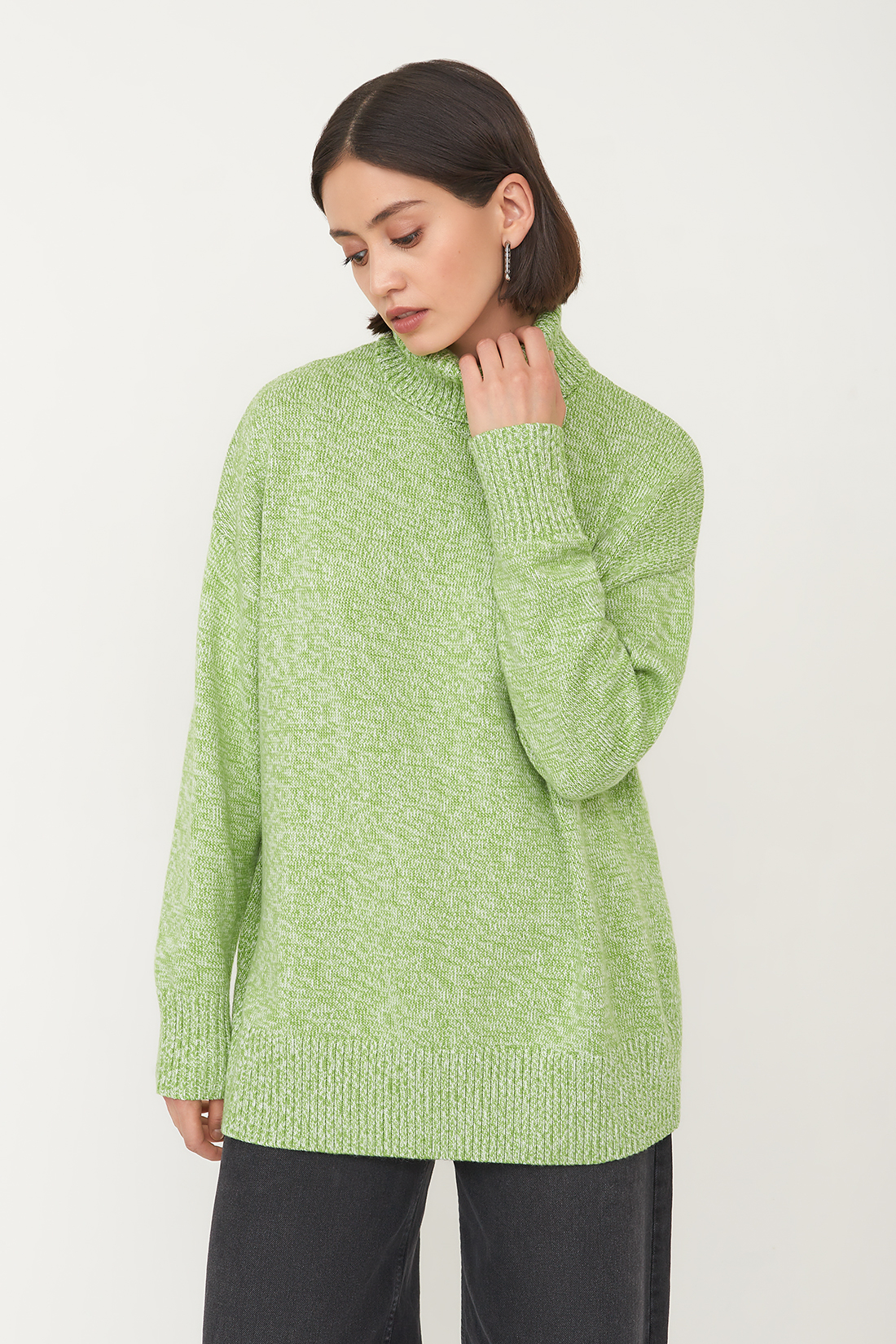 

Свитер женский Baon B1323532 белый XS, Зеленый, B1323532