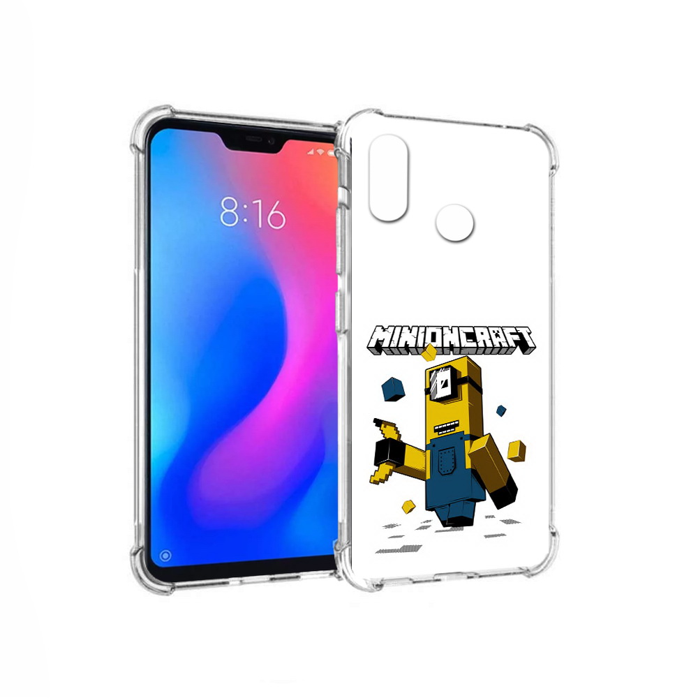 

Чехол MyPads Tocco для Xiaomi Redmi 6 Pro миньон (PT113887.306.478), Прозрачный, Tocco
