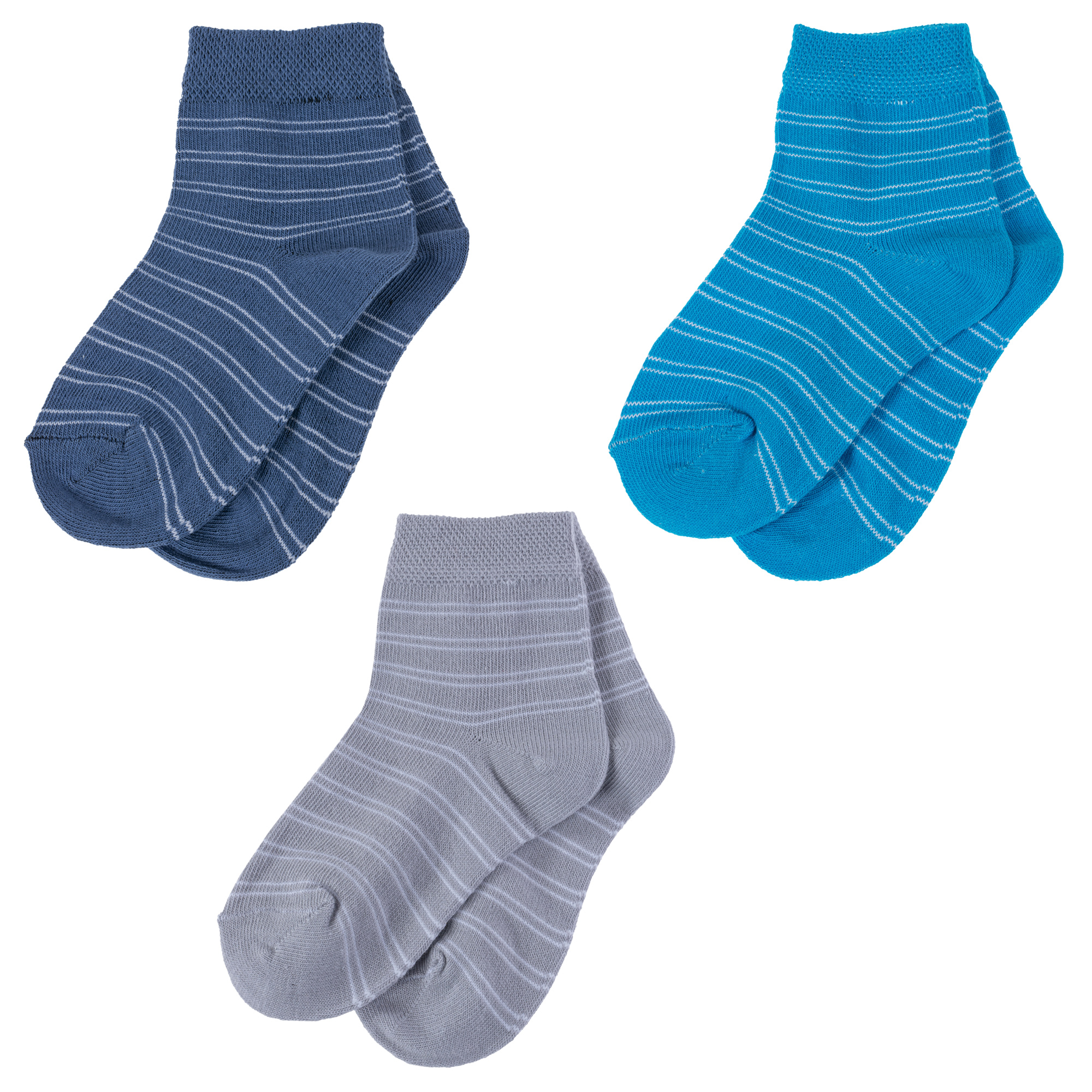 

Носки детские Борисоглебский трикотаж 3-8С990, микс, 12-14, Синий;бирюзовый;серый, 3-8С990