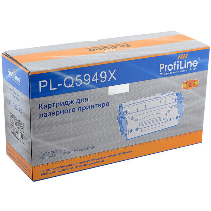 Картридж для лазерного принтера Profiline PL- Q5949X, черный, совместимый
