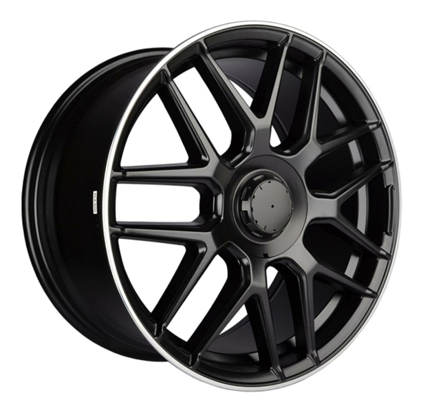 

Колесный диск Zumbo Wheels F7952 8.5x18/5x112 D66.6 ET38 BLACK MATT WITH LIP POLISH