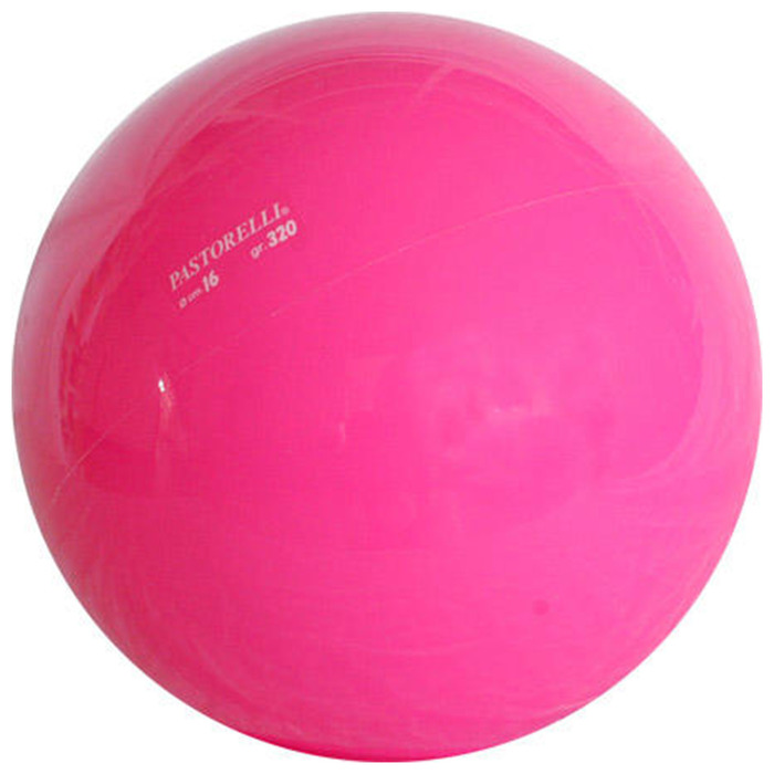 Мяч Pastorelli New Generation розовый флуоресцентный, 16 см