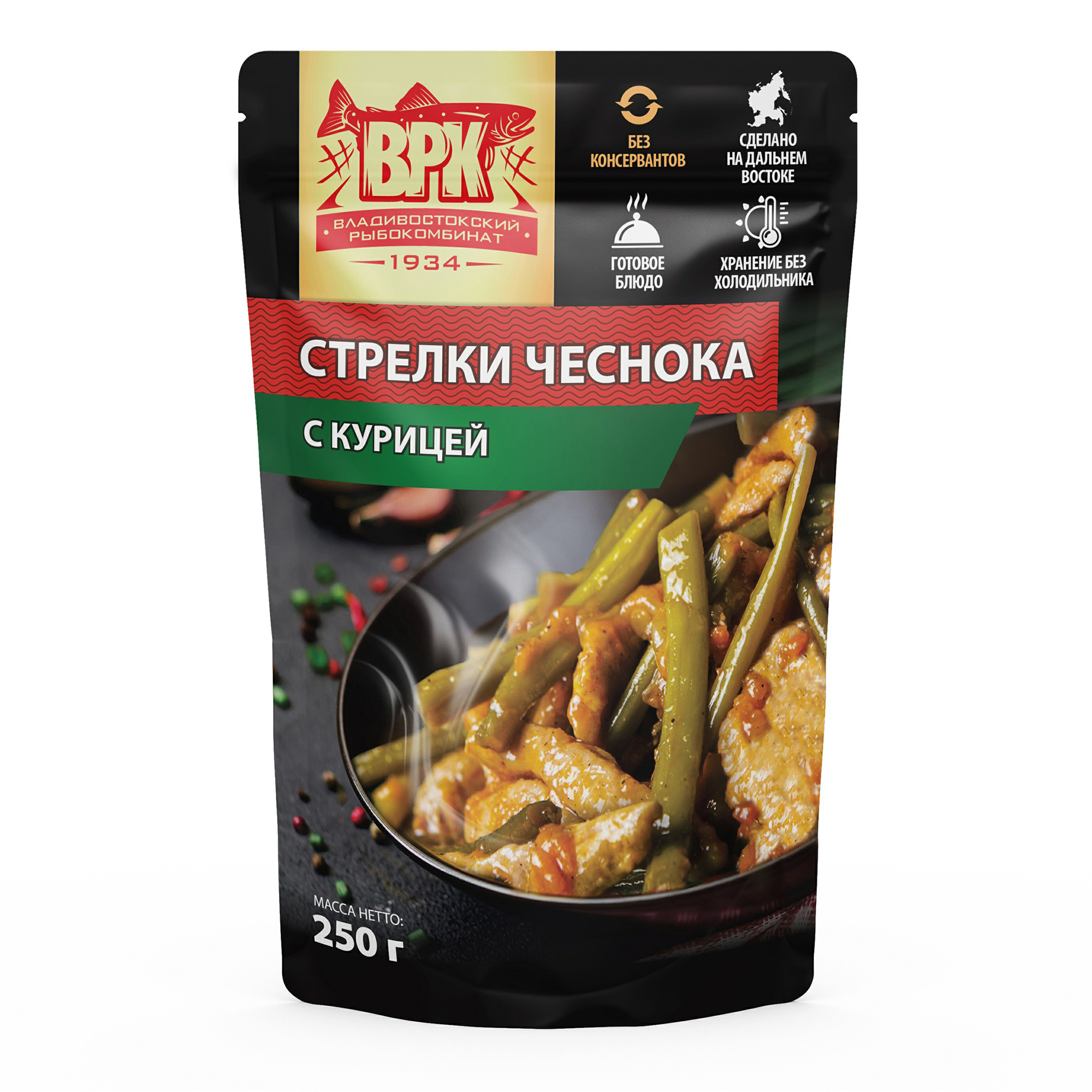 

Стрелки чеснока ВРК с курицей 250 г