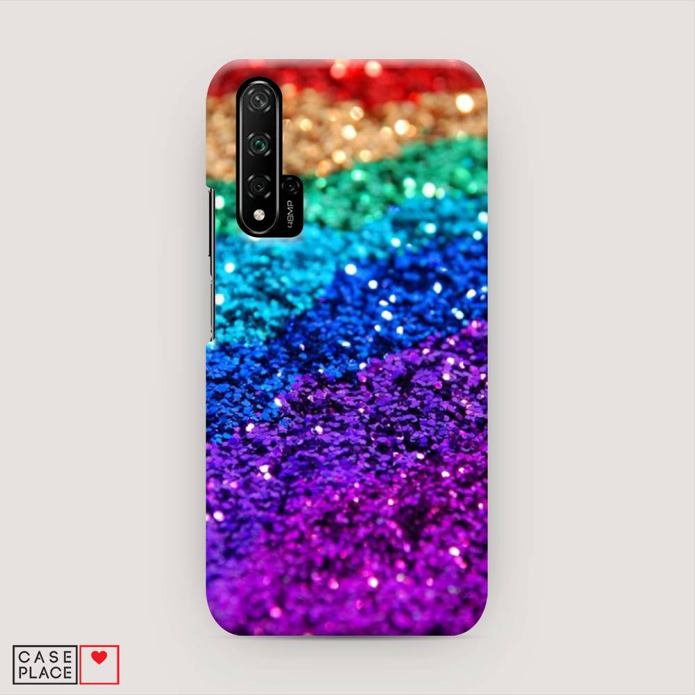 

Чехол Awog "Блестящая радуга рисунок" для Honor 20, 69520-2