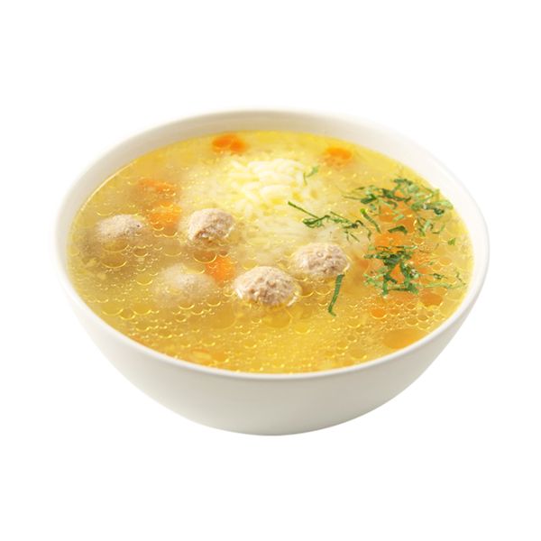 Суп Умное решение от Vprok.ru рисовый с мясными фрикадельками 270 г