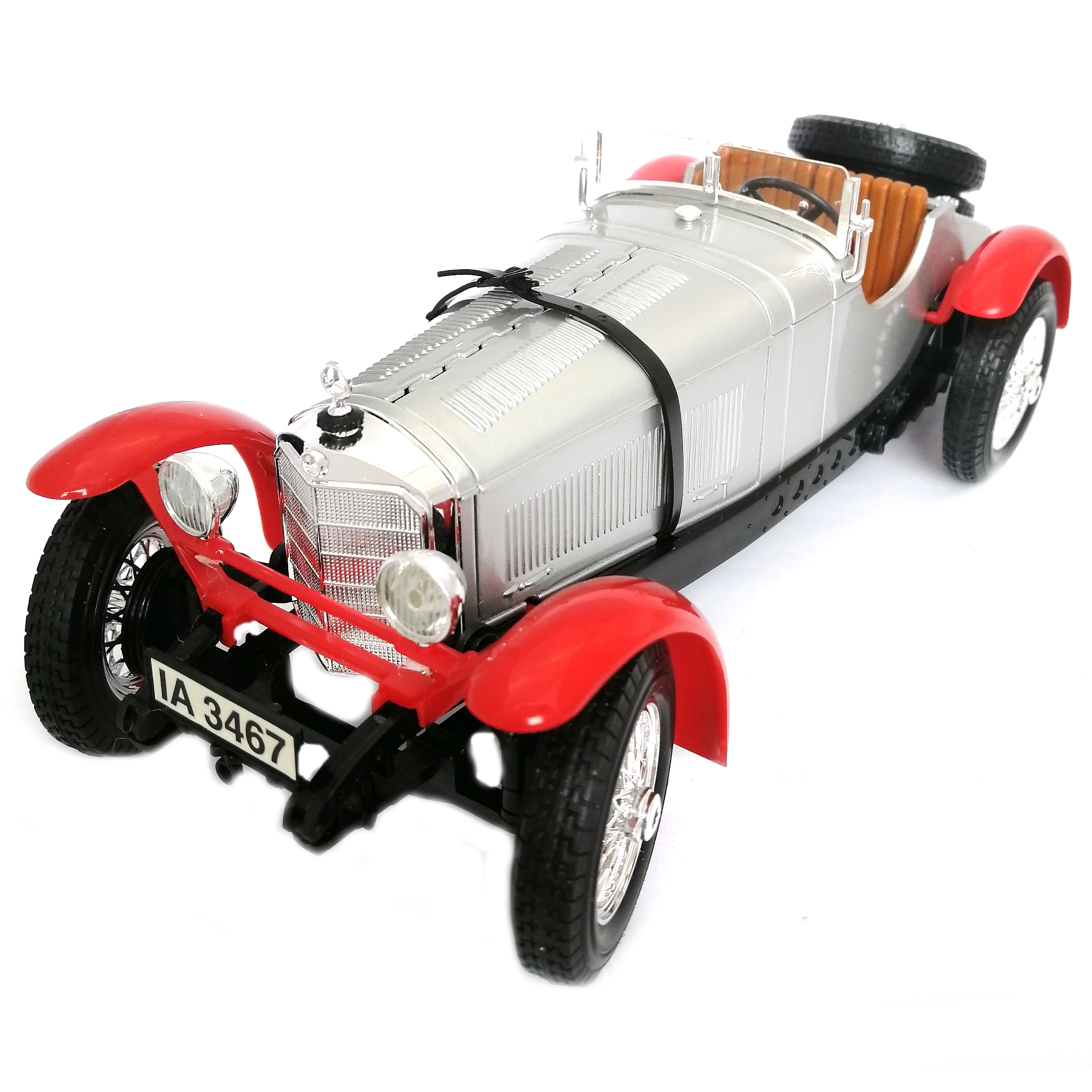 Коллекционная модель автомобиля Bburago Mercedes-Benz SSKL 1931, масштаб 1:18, 18-12064