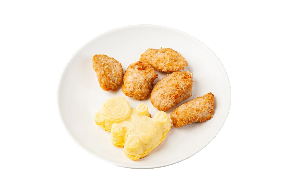 Наггетсы Мишка Умное решение от Vprok.ru с картофельным пюре 200 г