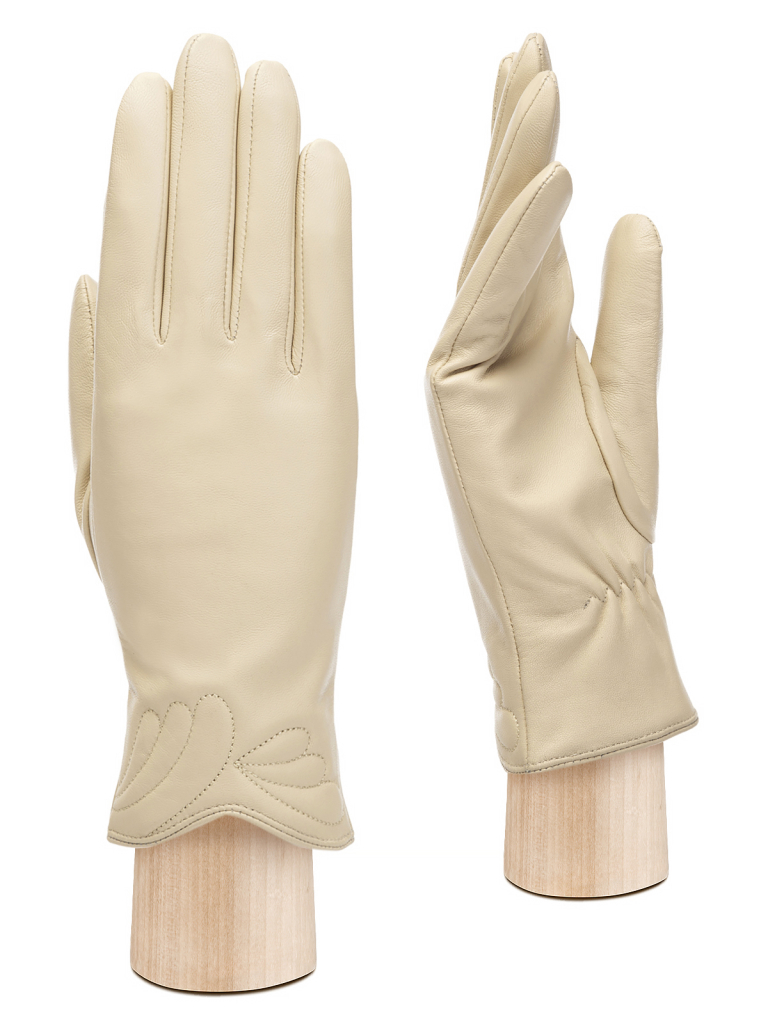 

Перчатки женские Labbra LB-0322 бежевые, Бежевый, LB-0322