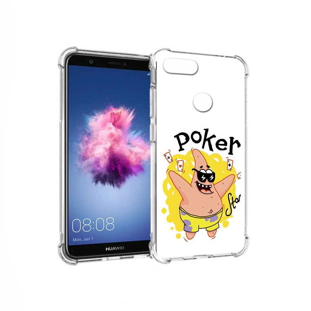 

Чехол MyPads Tocco для Huawei P Smart Патрик (PT99436.32.133), Прозрачный, Tocco