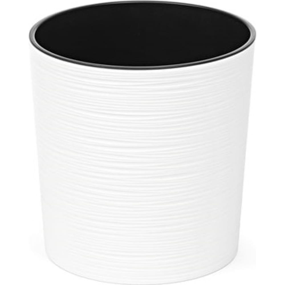 

Цветочное кашпо Lamela 721 Malwa с вкладышем 47588 4 л белый 1 шт., 721 Malwa с вкладышем