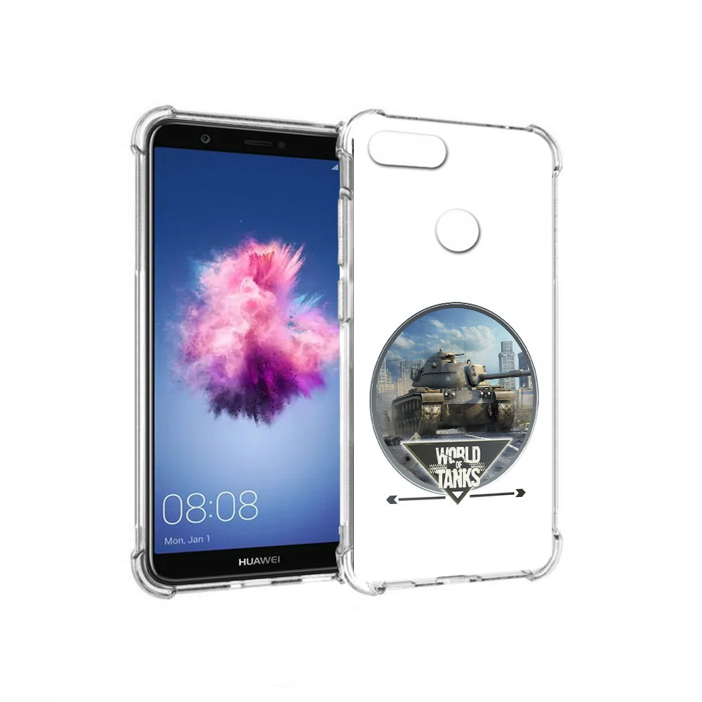 

Чехол MyPads Tocco для Huawei P Smart Мир танков (PT99436.32.119), Прозрачный, Tocco