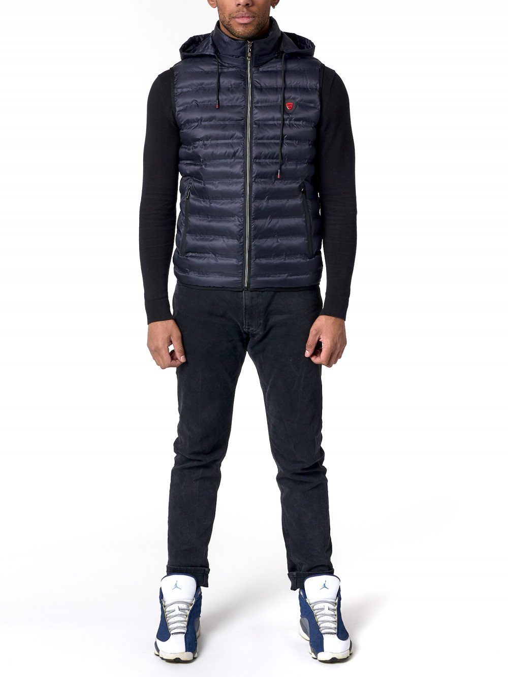 

Утепленный жилет мужской NoBrand ADA1 синий 3XL, ADA1