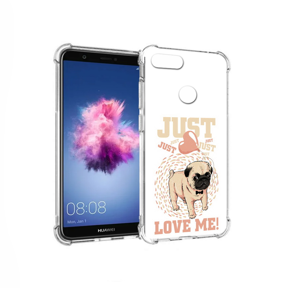 

Чехол MyPads Tocco для Huawei P Smart Люби меня (PT99436.32.109), Прозрачный, Tocco