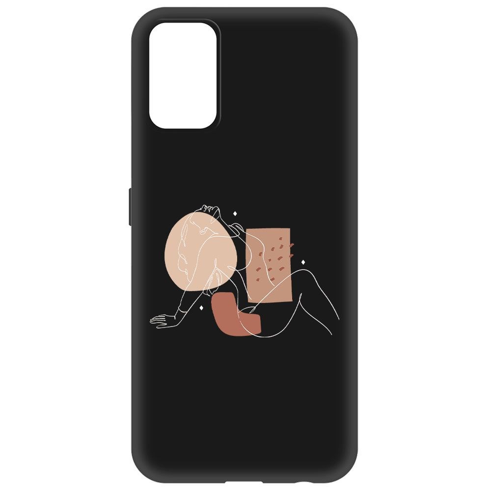 

Чехол-накладка Krutoff Soft Case Чувственность для Realme 7 Pro черный