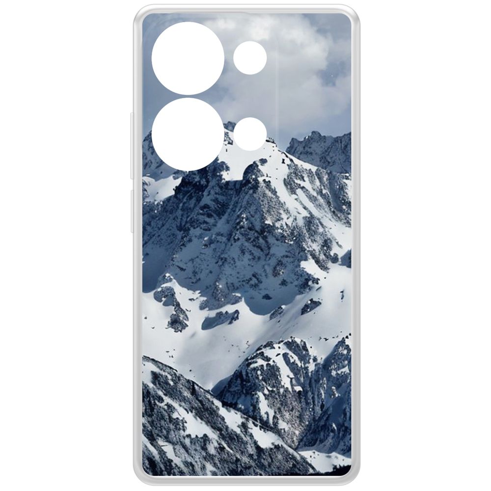 

Чехол-накладка Krutoff Clear Case Горы для Xiaomi Poco M6 Pro 4G, Прозрачный